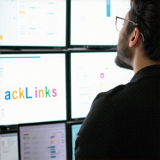 SEO strategist analyzing backlinks, citations, and trust signals for local SEO