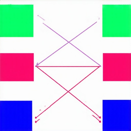 Diagram showing layered backlinks from diverse sources interconnected for local SEO