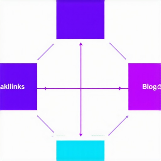 Diagram illustrating layered backlinks from diverse sources for local SEO