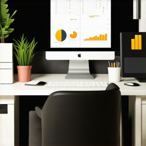 A workspace with SEO tools and analytics for local authority building.