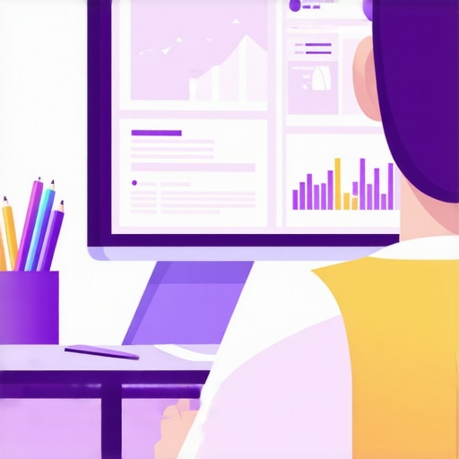 Analyzing Backlinks for SEO Success Person analyzing backlinks and citations on a computer screen with SEO charts.