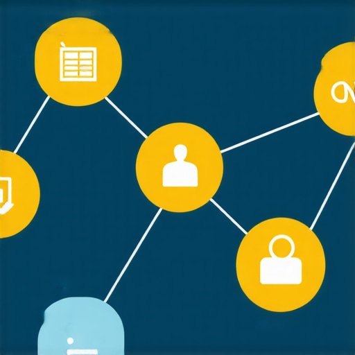 Authority Web for Local SEO Network of backlinks representing authority stacking in local SEO.