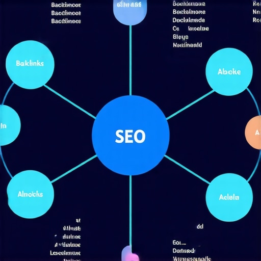 Diagram of interconnected backlinks and citations illustrating layered local SEO authority