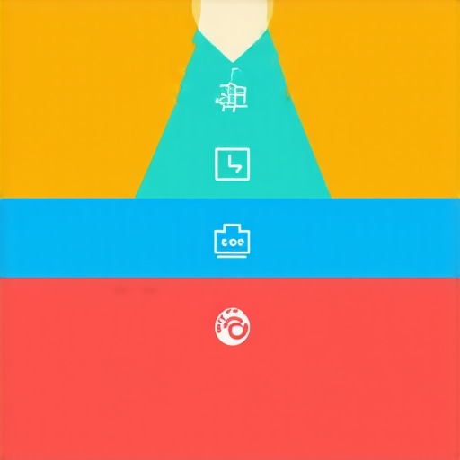 Diagram showing the layered process of building authority in local SEO through citations, backlinks, and references.