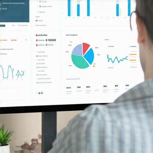 Analyzing Backlink Metrics for SEO Person reviewing backlink profile analytics on a computer