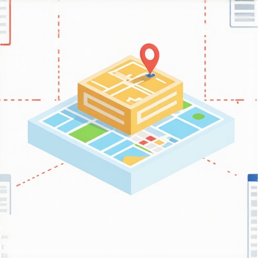 Diagram showing layers of backlinks, citations, and content building a local authority