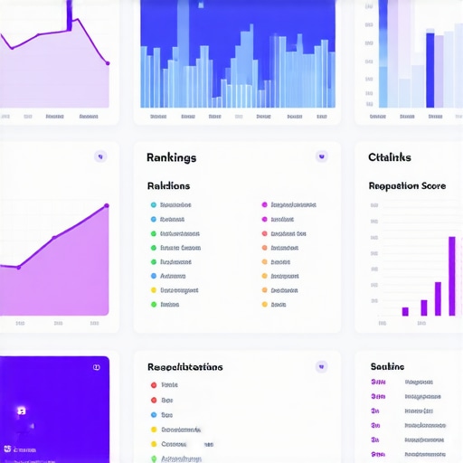 Comprehensive Local SEO Management Dashboard Dashboard displaying local SEO metrics for proactive ranking management