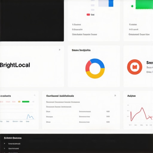 Digital SEO Management Dashboard Screenshot of SEO tools managing local citations, backlinks, and rankings on a computer screen.