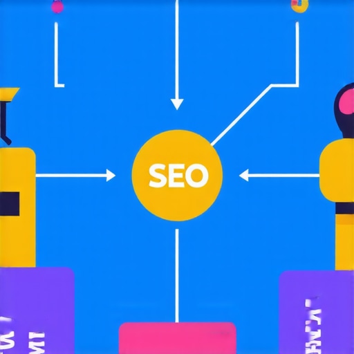 Visual diagram showing the steps involved in building an authority stack, including citations, backlinks, schema markup, content, and community signals.