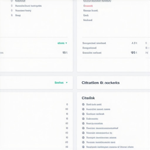SEO tools dashboard displaying backlink and citation analytics