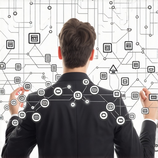 Diagram showing interconnected local SEO signals and backlinks for improved rankings