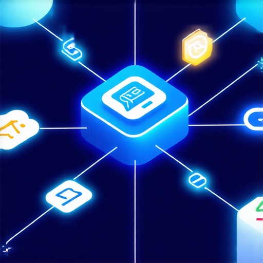 Diagram of a multi-cloud authority stack for local SEO ranking.