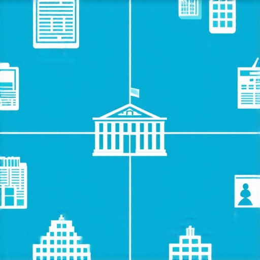Visual representation of how local SEO authority stacking connects a business to neighborhood-specific entities for better rankings.