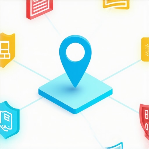 Advanced Local Entity and Authority Map Diagram showing how local backlinks and cloud nodes connect a business entity to its local community for SEO rankings.