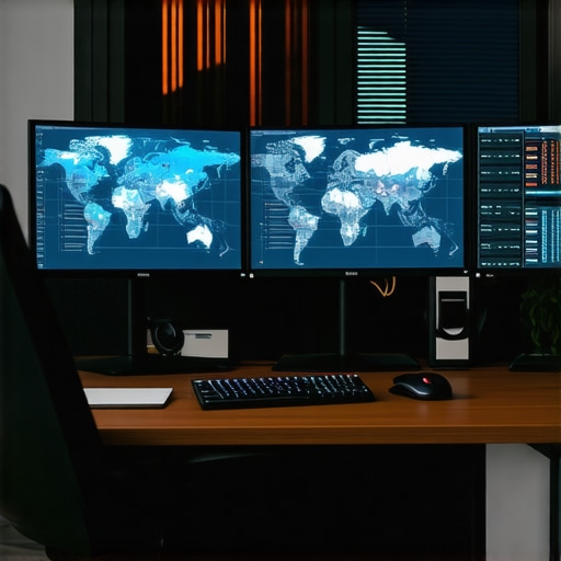 Advanced Local SEO Monitoring and Maintenance Workspace Workspace showing SEO tools and cloud stacking analytics for local search tracking.