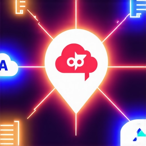 Advanced Multi-Cloud Authority Stacking Architecture Diagram showing how to correctly link cloud nodes for local SEO entity validation