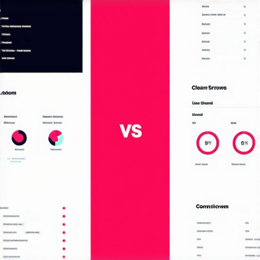 A visual comparison between confusing vanity metrics and actionable local SEO lead data.