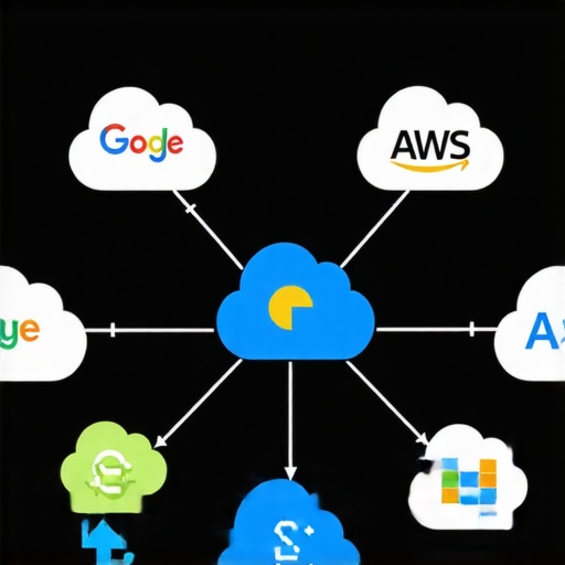 A diagram illustrating how multi-cloud nodes build local SEO entity trust.