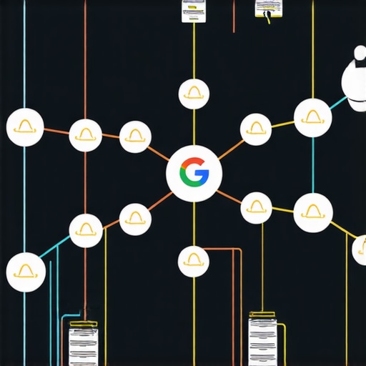 Visual representation of a local SEO authority stack and entity validation nodes.