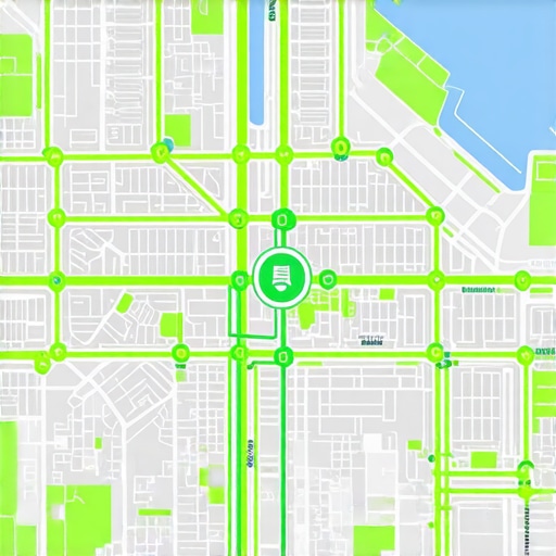 Expanding local SEO authority across city neighborhoods Digital map showing local business ranking expansion