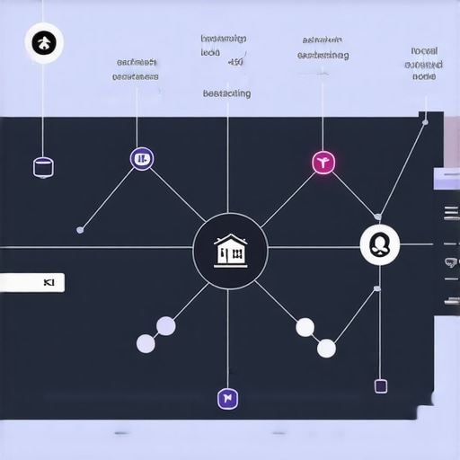 Diagram displaying correct local authority stacking node connections for map rankings