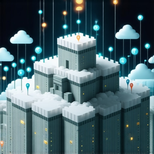Diagram illustrating the layers of a multi-cloud authority stack for local SEO dominance.