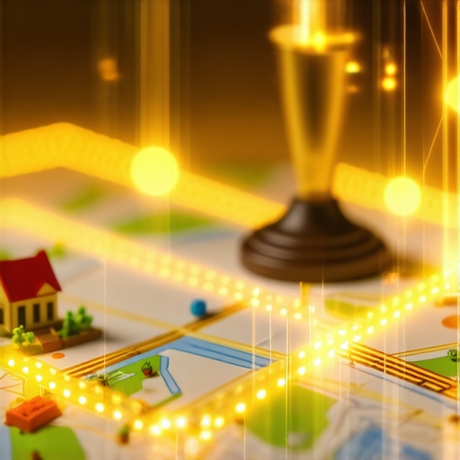 Diagram showing how local community links connect to a business map pin for SEO authority