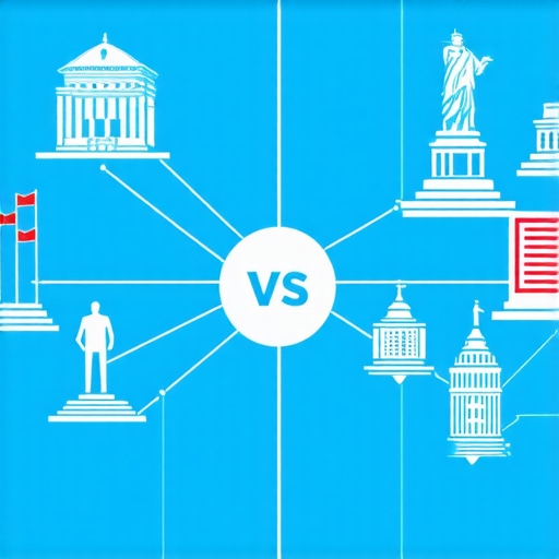 Diagram comparing high-quality local entity stacks with low-quality automated backlink networks.