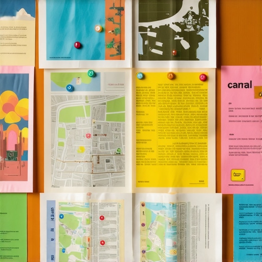 A physical community board representing neighborhood links and local SEO authority.