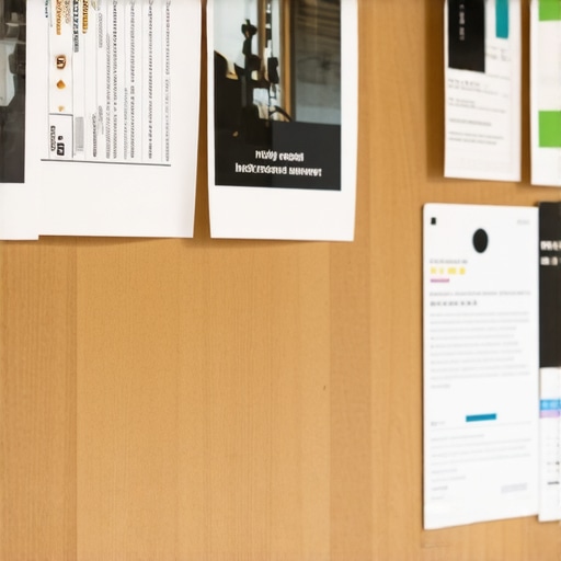 A bulletin board representing local SEO community signals and sponsorship opportunities.