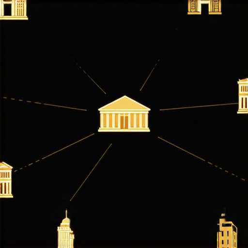 Diagram showing the difference between local link relevance and global domain authority for SEO.