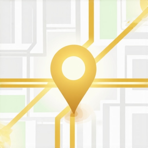 Local Relevance vs Generic Authority Mapping Diagram showing localized authority links connecting to a business map pin versus irrelevant global links