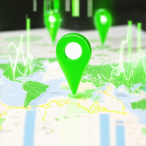 A digital map showing local SEO growth through authority stacking and maintenance tools.