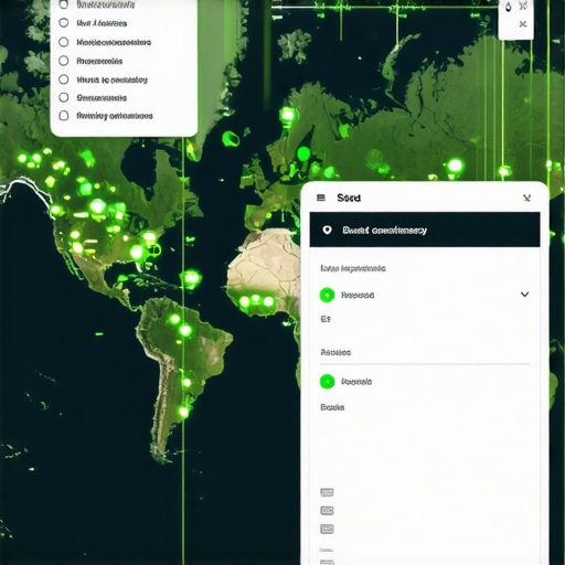 Local SEO Authority Monitoring Dashboard Professional dashboard showing local SEO node health and authority stacking metrics