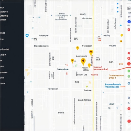 Local SEO Authority Monitoring Dashboard Professional dashboard showing map pin growth and local search authority metrics for a business.