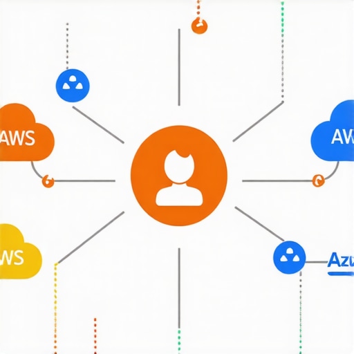 Local SEO Authority Node Diagram Diagram showing how cloud authority nodes connect to a local Google Business Profile