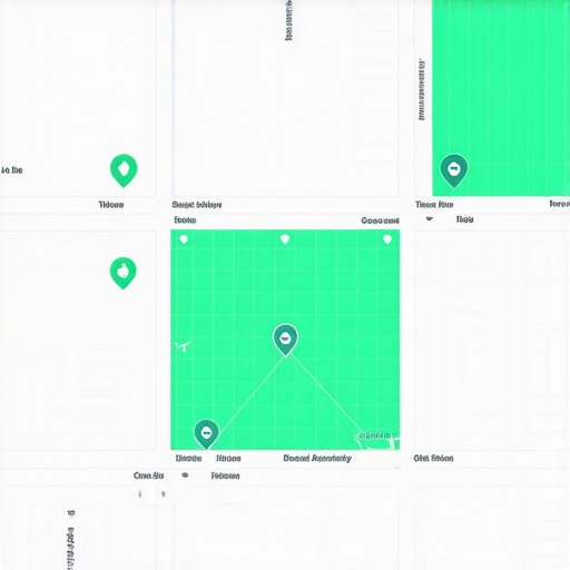 Visual representation of a synchronized local authority stack and map grid tracking.