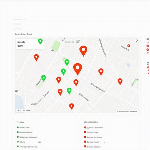 Advanced analytics tool for tracking local map rankings and competitor signals.