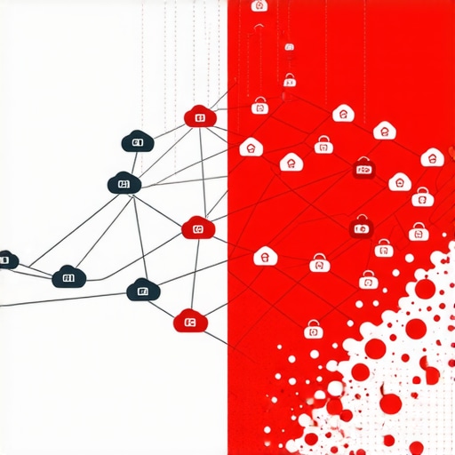 Illustration showing the difference between a functional and a broken local SEO authority stack.