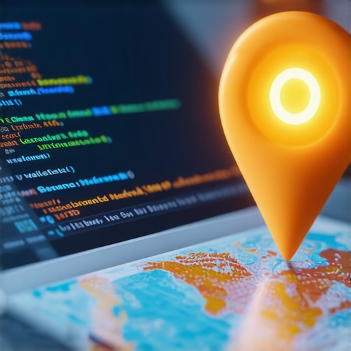 A screen showing real-time local schema validation and digital map pin coordination.