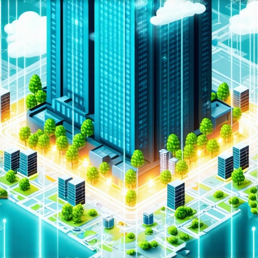Multi-Cloud Authority Stacking Visualization Diagram showing how cloud nodes connect to a local business for SEO authority