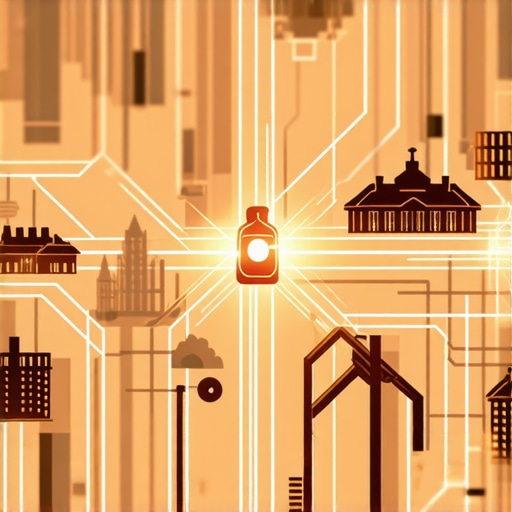 Mapping out local SEO authority connections in a city neighborhood
