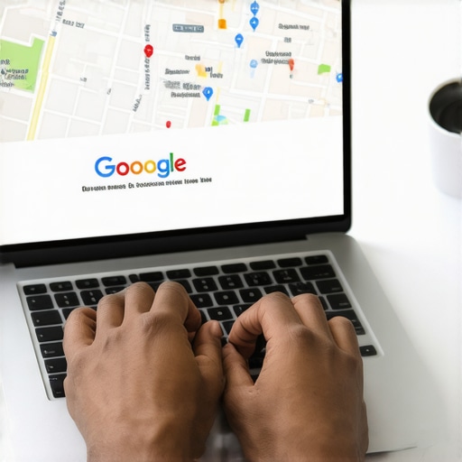 A business owner crafting a localized review response to improve local SEO rankings.