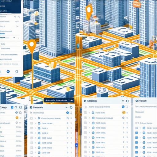 Local SEO tracking dashboard showing map pack performance