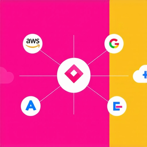 A visual representation of an authority stack being monitored for local SEO health across different cloud platforms.