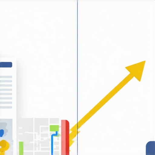 Graphic showing how consistent business directory data leads to higher Google Map rankings.