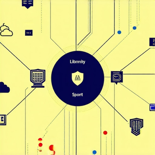 A diagram illustrating the connection between local SEO nodes and authority stacking for business rankings.