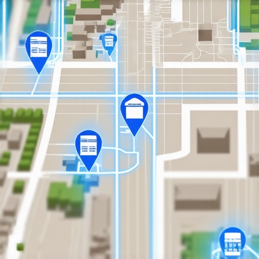 Illustration of hyper-local authority stacking and entity connections