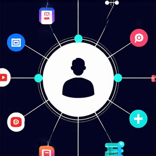 Diagram of a business entity connected to consistent local citations and social profiles.