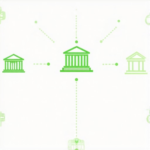 Infographic showing how local backlinks connect a business to community entities
